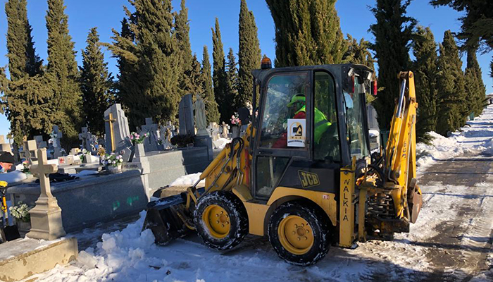 Reabierto el cementerio de Tarancón tras las actuaciones realizadas por las consecuencias del temporal