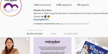 Suplantan la identidad del Centro comercial El Mirador de Cuenca en una cuenta de instagram