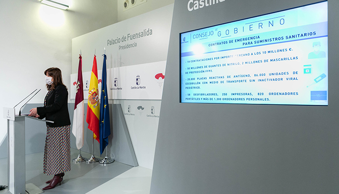 Castilla-La Mancha tiene claro que priorizará la vacunación en personas mayores y vulnerables y que al Gobierno le llegará “cuando toque”