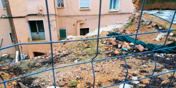 El Grupo Popular insta a Dolz a darle una solución de forma inminente al muro del barrio de Los Moralejos después de 9 meses