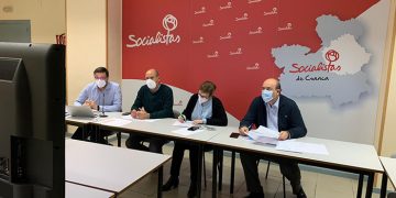 El PSOE de Cuenca analiza con los alcaldes y alcaldesas socialistas la situación de la pandemia y los proyectos de futuro
