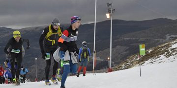 El quintanareño Tomás Cuartero, Campeón de España de snow running en categoría promesa