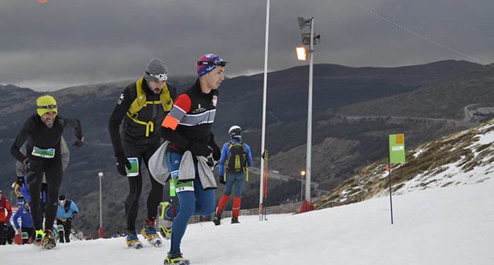 El quintanareño Tomás Cuartero, Campeón de España de snow running en categoría promesa