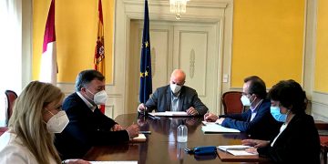El subdelegado del Gobierno en Cuenca preside la reunión del Centro de Coordinación Operativa Provincial para el control y seguimiento de medidas contra el covid
