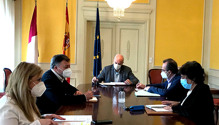 El subdelegado del Gobierno en Cuenca preside la reunión del Centro de Coordinación Operativa Provincial para el control y seguimiento de medidas contra el covid