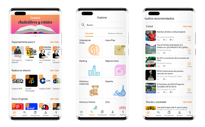 iVoox se incorpora a Huawei AppGallery para promocionar el consumo de podcasts