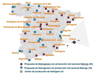 Naturgy impulsa la movilidad sostenible con la construcción de sus primeras hidrogeneras en Cuenca y Guadalajara