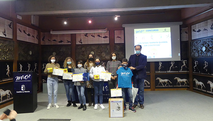 Rodrigo Jiménez gana el concurso ´Las niñas también quieren ser científicas´ impulsado por el Museo de las Ciencias