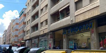 Detenido un hombre por herir con un arma blanca a otro en la calle Colón de Cuenca