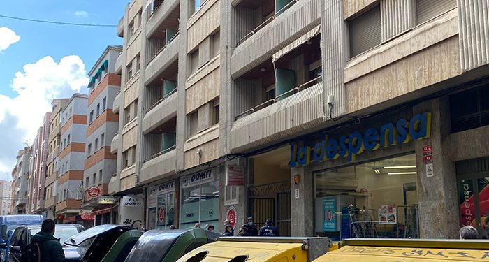 Detenido un hombre por herir con un arma blanca a otro en la calle Colón de Cuenca