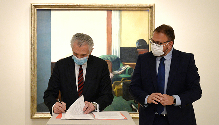 El Grupo de Ciudades Patrimonio y el Museo Thyssen-Bornemisza sellan un acuerdo para la promoción conjunta