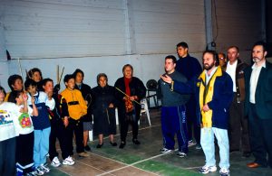 1.999. La Pasión Viviente de Tarancón se ensayó en el Pabellón de Ferias. 4 ensayo pasion tarancon0003a | Informaciones de Cuenca