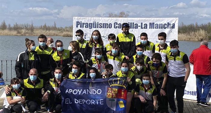 Brillante inicio de temporada del  Club Piragüismo Cuenca con Carácter