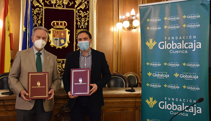 La Diputación de Cuenca y Fundación Globalcaja firman un convenio de colaboración para sacar adelante el Circuito de Retos Virtuales