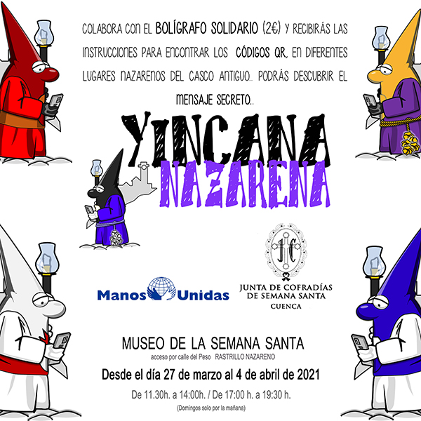 La XI edición del Rastrillo Nazareno tiene como gran novedad la I Yincana Nazarena Solidaria