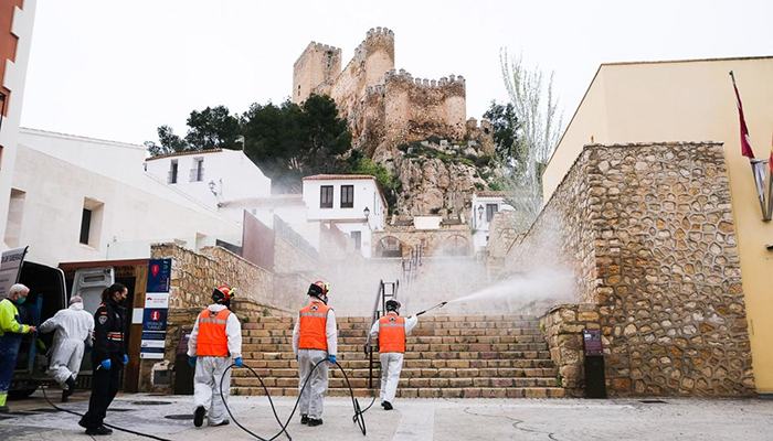 Las agrupaciones de voluntariado de Protección Civil de Castilla-La Mancha realizaron en 2020 el mayor número de intervenciones de su historia