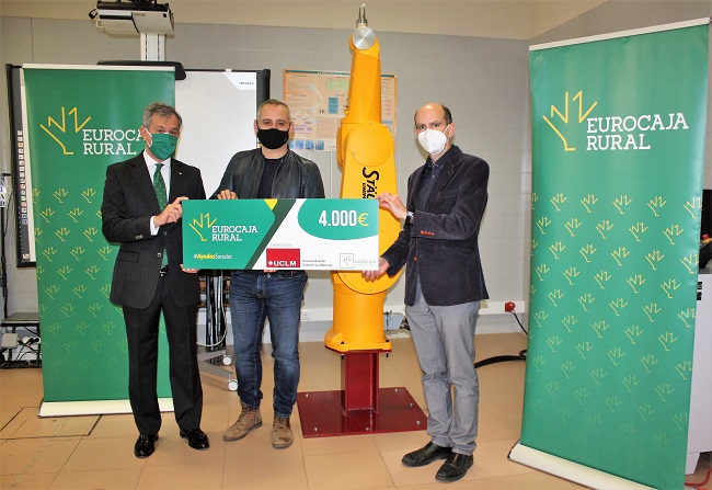 Fundación Eurocaja Rural premia la investigación científica contra la COVID-19 de la UCLM con 4.000 euros