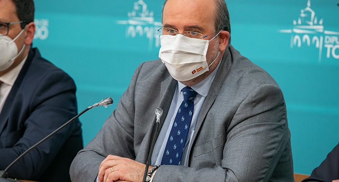 Guijarro anuncia que el Gobierno de Castilla-La Mancha buscará la tutela judicial para toma de medidas de contención una vez finalice el estado de alarma Guijarro anuncia que el Gobierno de Castilla-La Mancha buscará la tutela judicial para toma de medidas de contención una vez finalice el estado de alarma