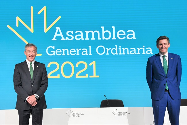 La Asamblea General de Eurocaja Rural aprueba por unanimidad las cuentas del 2020, respaldando la gestión rigurosa y el crecimiento de la Entidad en plena pandemia
