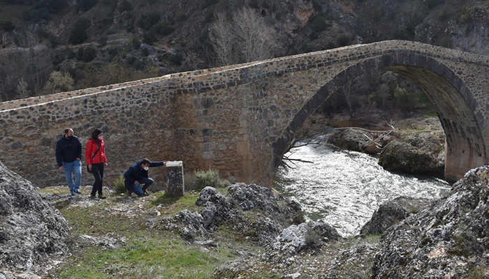 La Diputación de Cuenca lleva a cabo la reconstrucción del puente del Castellar con una inversión de 120.000 euros