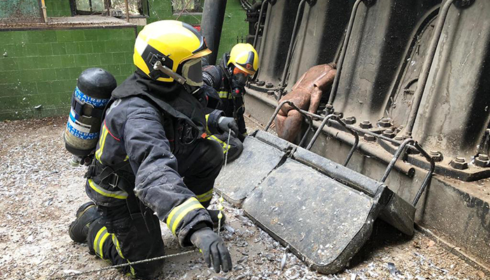 Los bomberos de la región actuaron durante 2020 en más de 10.000 ocasiones, tras ser activados por el Servicio de Emergencias 1-1-2