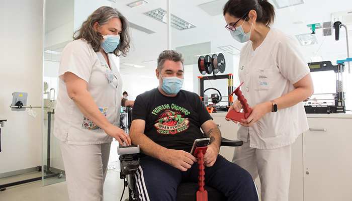 Más de 200 pacientes se han beneficiado de la tecnología de impresión en 3D en el Hospital Nacional de Parapléjicos