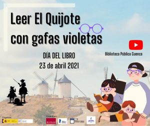 Más de 60 estudiantes de secundaria en Cuenca han querido ‘Leer El Quijote con gafas violeta’
