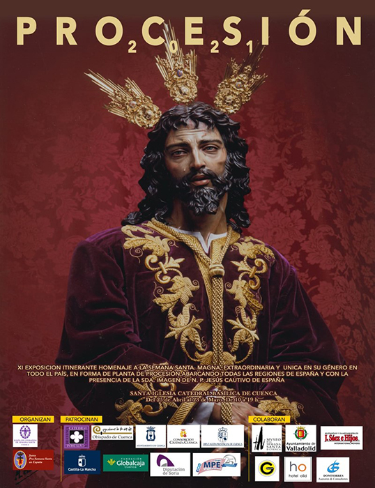 Todo listo en Cuenca para la inauguración de la exposición ‘Procesión 2021 Homenaje a la Semana Santa de España’
