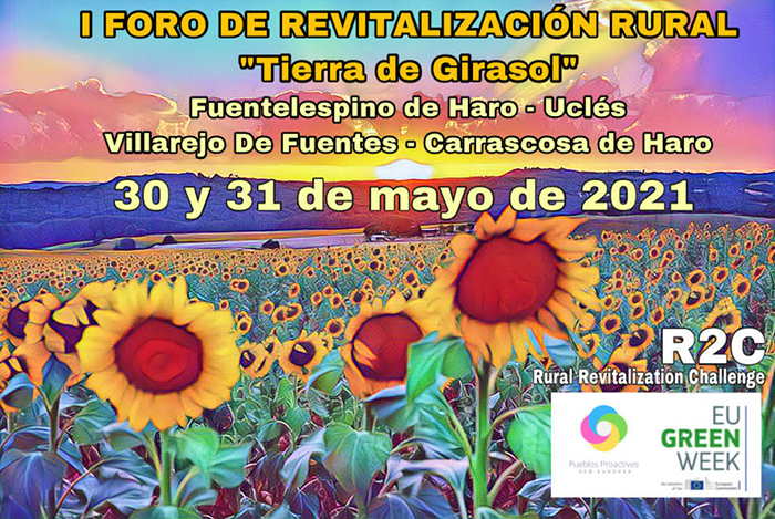 La Red de Pueblos Proactivos organiza el I Foro de Revitalización Rural “Tierra de Girasol”