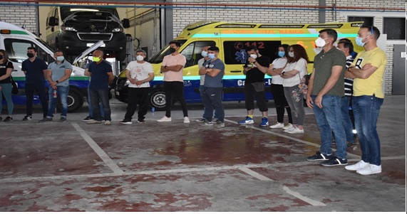 Ambulancias Cuenca UTE reitera su compromiso con la formación