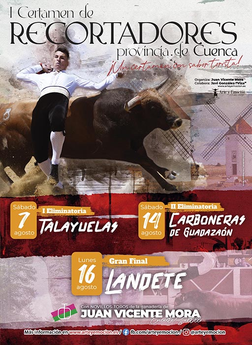 Arte y Emoción organiza el I Certamen de Recortadores de la provincia de Cuenca