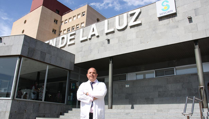 El alergólogo del Hospital de Cuenca Antonio Moreno, presidente de la Sociedad Madrid-Castilla-La Mancha de Alergología e Inmunología Clínica