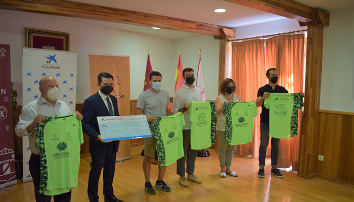 El Ayuntamiento de Tarancón apoyo una nueva edición del Camino de Santiago junto a Nueva Luz y La Caixa