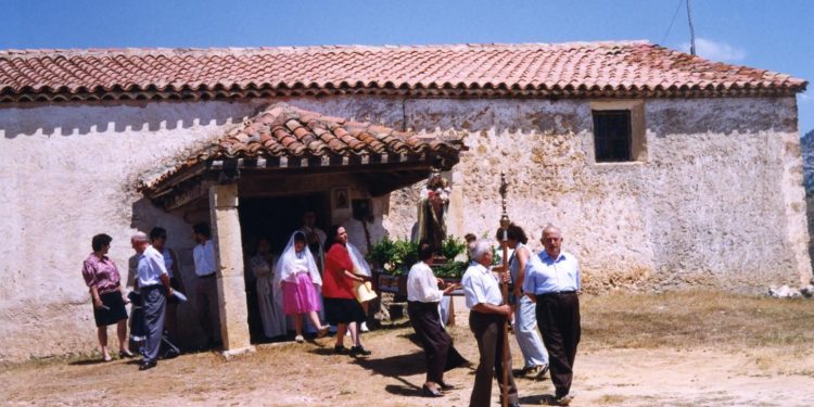 Tejadillos y la Virgen del Carmen hace 22 años