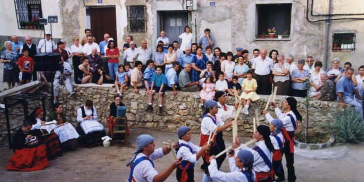 Tejadillos y la Virgen del Carmen hace 22 años