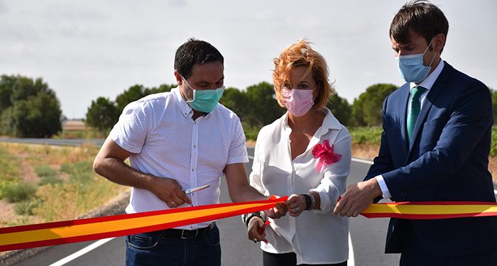 La Diputación de Cuenca mejora la seguridad en la carretera que une San Clemente y Casas de los Pinos con una inversión de  1,5 millones de euros