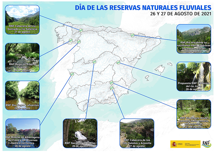 Tragacete acoge una jornada didáctica del MITECO sobre las Reservas Naturales Fluviales