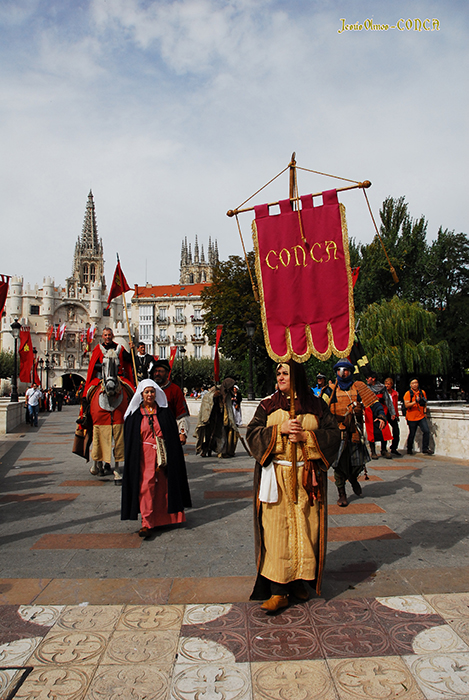 El Grupo CONCA participará en Burgos en la fiesta medieval Jimena y la leyenda del Cid