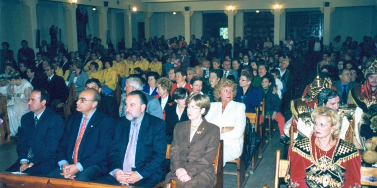 Valera de Abajo y los Dichos a la Virgen del Rosario en 1998