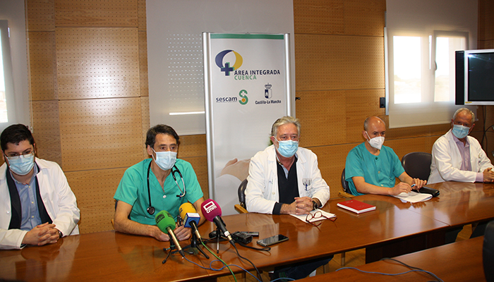 La sala mixta de Hemodinámica Cardiaca del Hospital de Cuenca ha realizado más de 3.000 actos médicos en dos años de funcionamiento