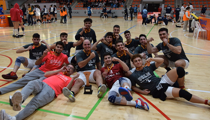 La UCLM, bronce en el Campeonato de España Universitario de voleibol masculino