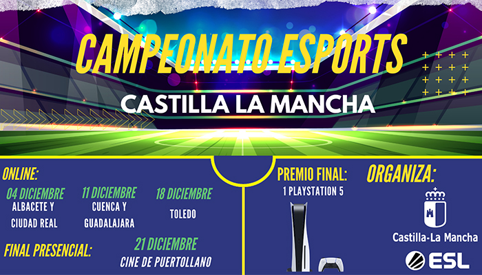 Este sábado se celebran los clasificatorios online del campeonato de Esports en Cuenca y Guadalajara