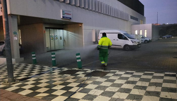 El Ayuntamiento de Cuenca retoma la desinfección de vías públicas ante la situación sanitaria
