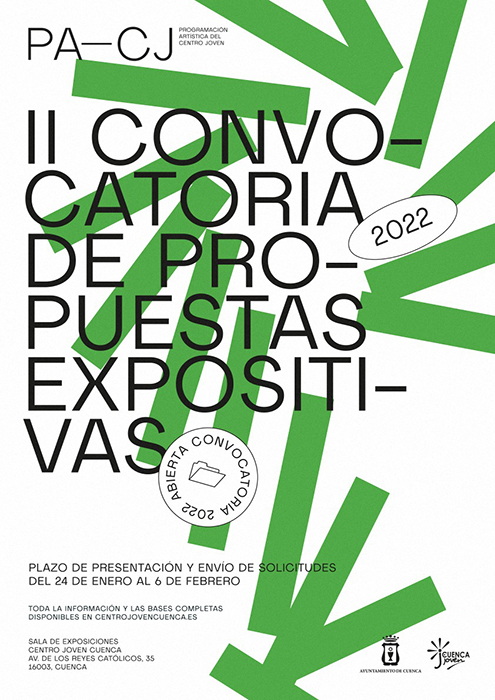 Este lunes se abre la nueva convocatoria de propuestas expositivas para la Programación Artística del Centro Joven de Cuenca