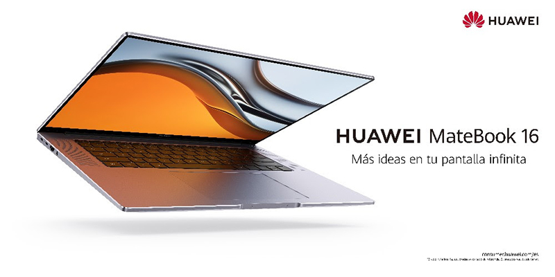 Huawei lanza el MateBook 16, el nuevo portátil de 16 pulgadas diseñado para mejorar la productividad