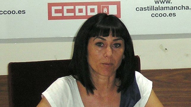 Lucía Garrido, secretaria general de la Federación de Servicios a la Ciudadanía (FSC) de CCOO-Cuenca