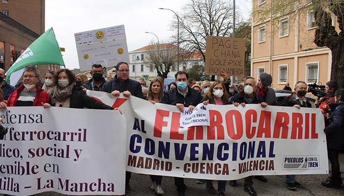Agudo dice alto y claro a los Gobiernos socialistas que `basta ya´ de robar las oportunidades de desarrollo y futuro a la provincia de Cuenca