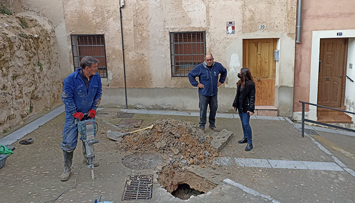 Corte de agua en Tiradores y varias calles de Cuenca por una avería en los depósitos de San Pedro