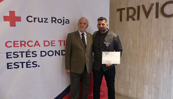 Cruz Roja Cuenca entrega su máximo reconocimiento a nivel provincial a Jesús Segura