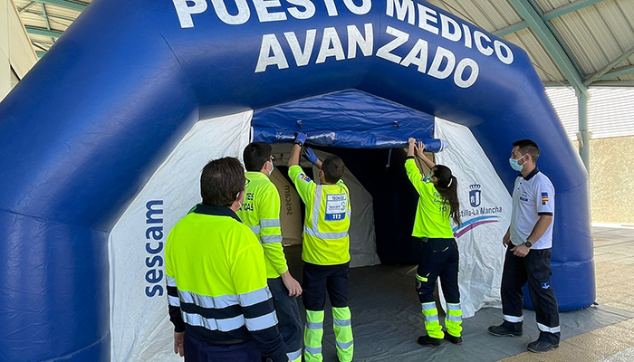 El Mirador de Cuenca acoge una unidad móvil de vacunación sin cita previa